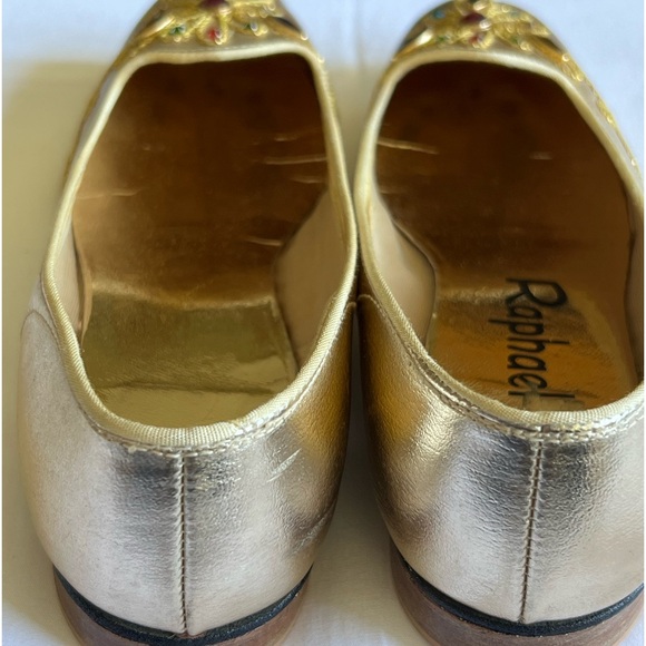 Vintage Gold Jeweled Shoes - Picture 6 of 15